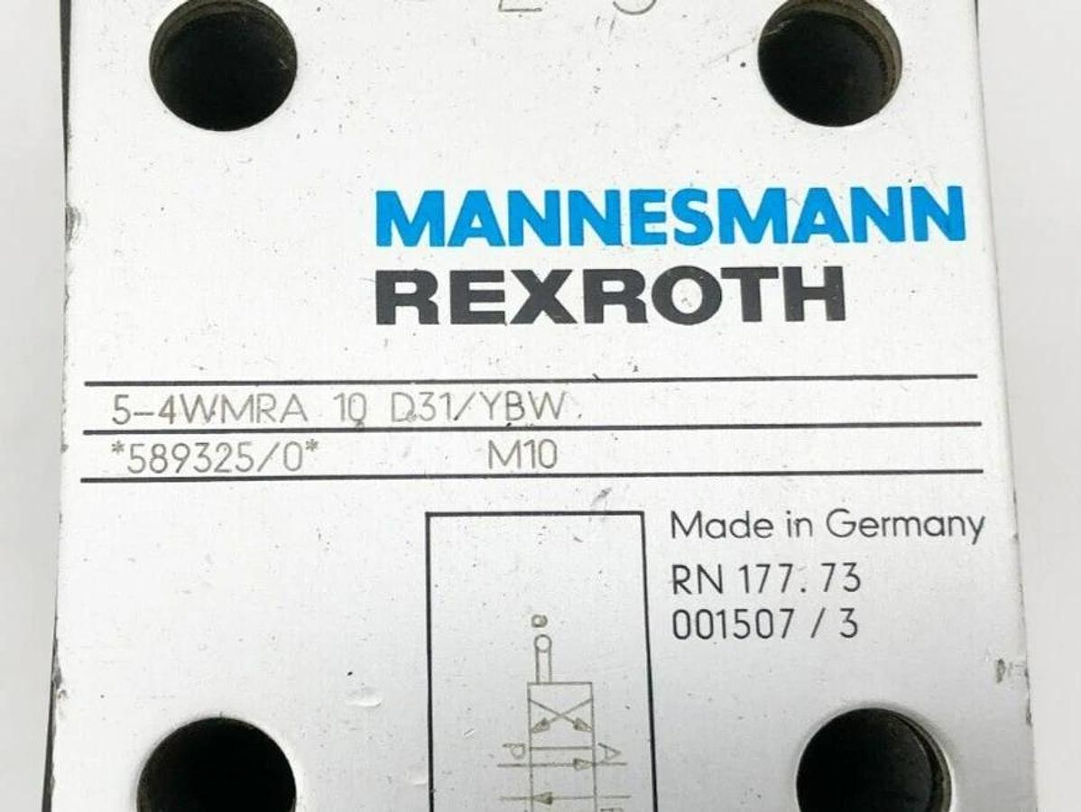 New Rexroth 5-4WMRA-10-D31/YBW Directional Spool Valve 589325/0