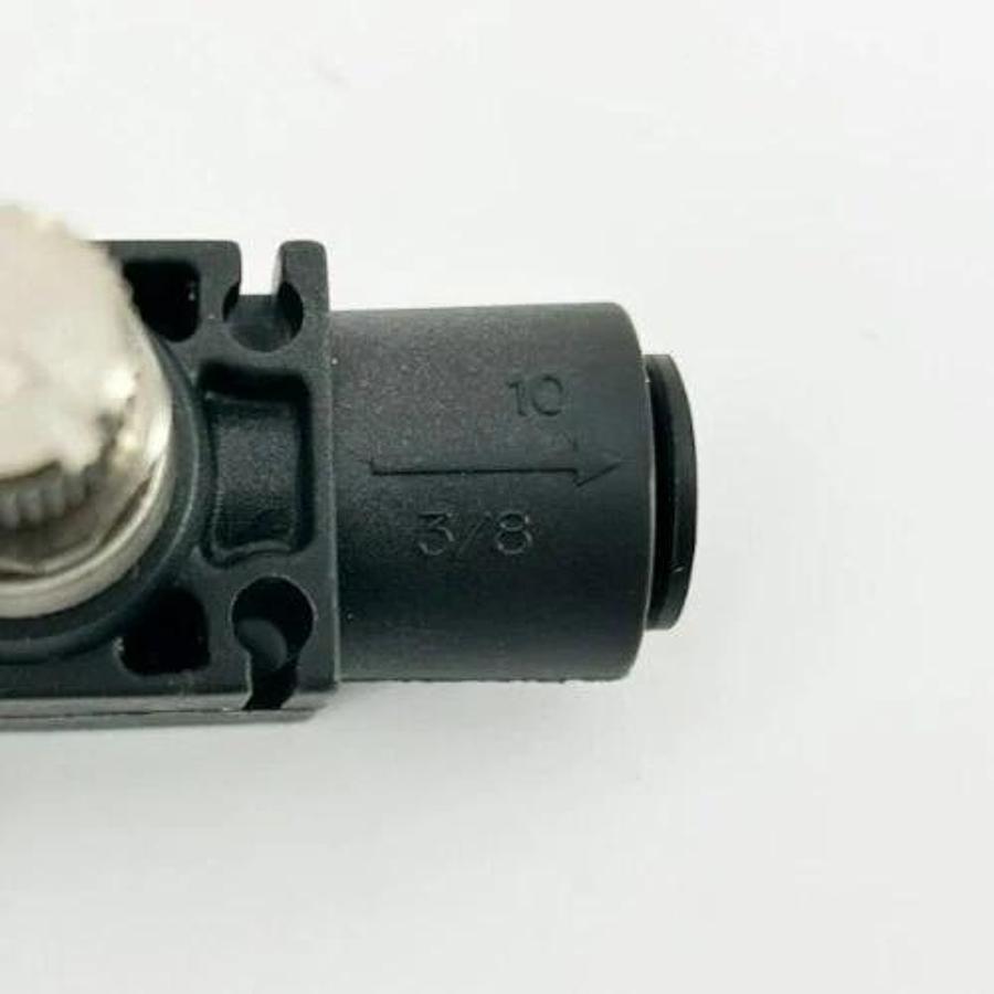 New Lawson Legris 62252 Inline 1-Way Flow Control Regulator 10 x 10mm 145psi