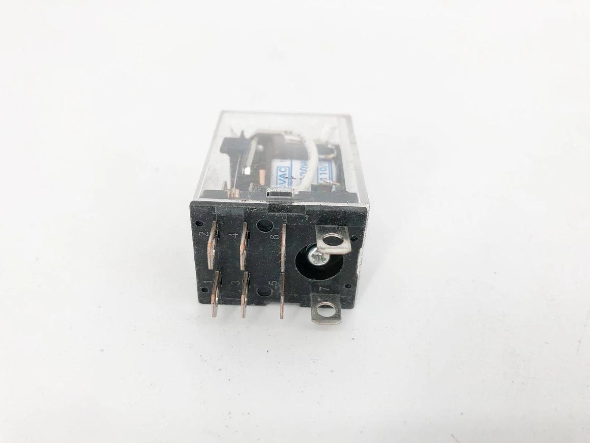 Lot of 3 New Omron LY2N Relays 110/120VAC 8-Pin - No Box