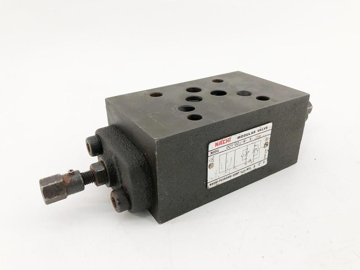 Used Nachi OCY-G03-W-X-J50 Modular Directional Control Valve