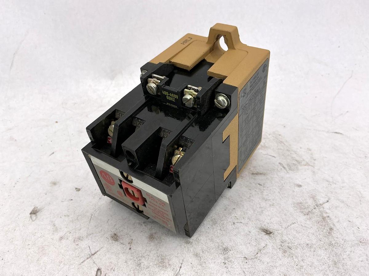 Used Allen Bradley 700-PK200A4 Ser B Control AC Relay 20A 460/480V 60HZ