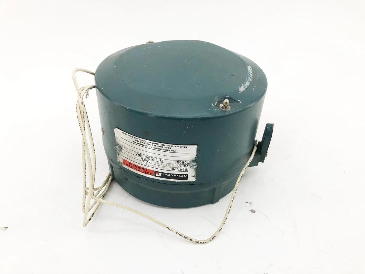 Used Reliance 602455-18-H Motor Brake 230/460V .28/.14A