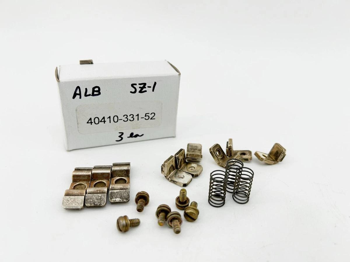 Used 40410-331-52 Contact Kit Size 1 3 Pole Replacement for A-B