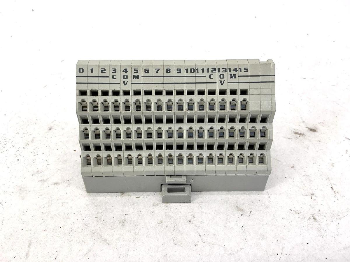 Used Allen Bradley 1794-TB3S Ser A Flex Terminal Base 125V 50/60HZ I/O 16-Term