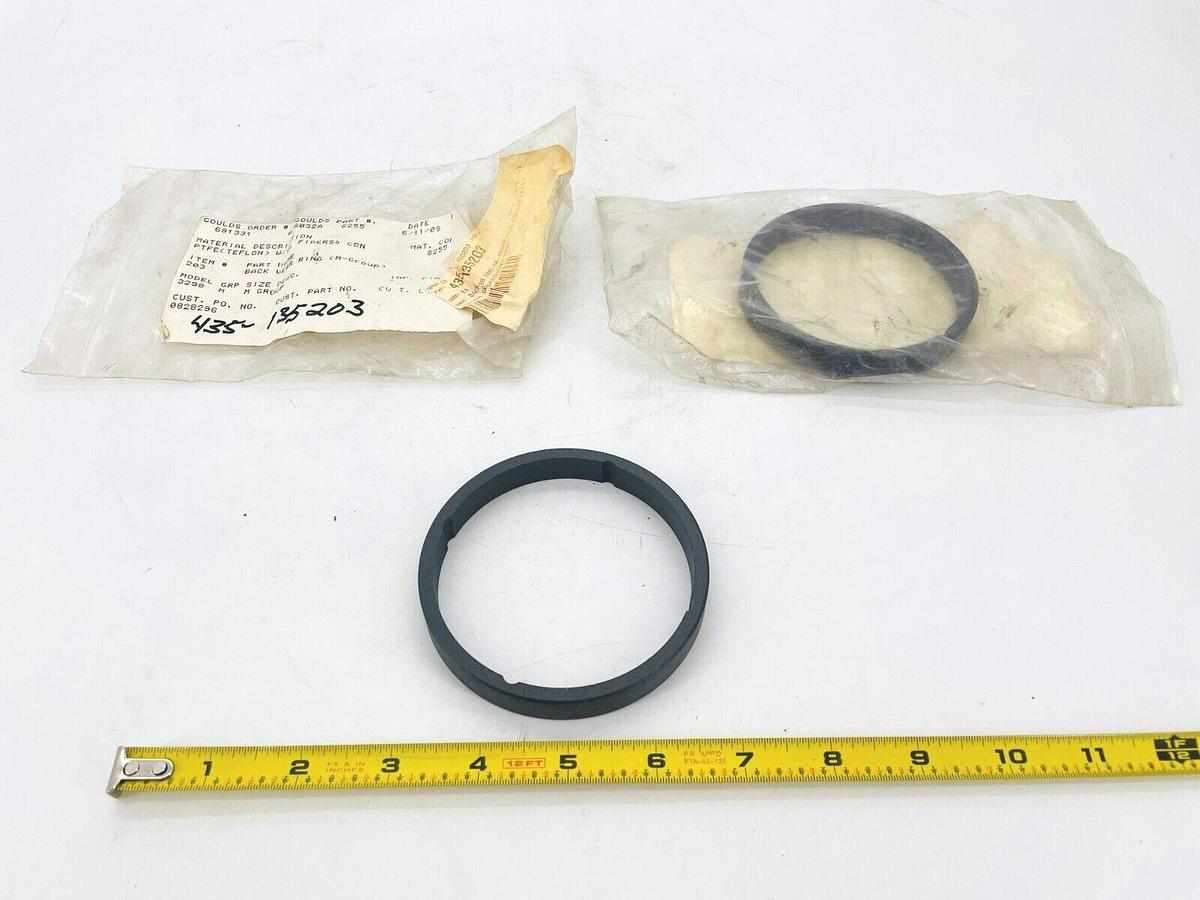Used Lot of 2 New Goulds A06032A-6255 Back Wear Ring M Group