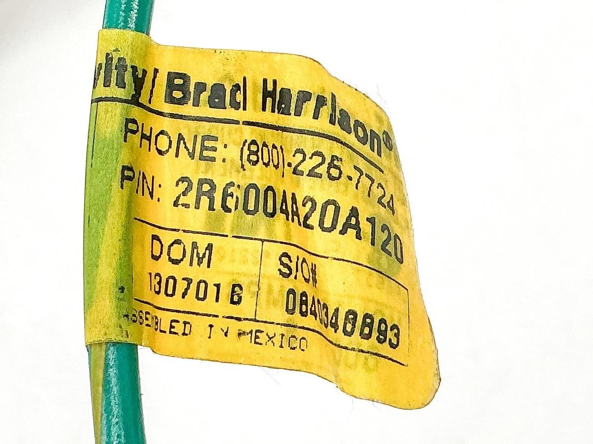 New Brad Harrison 2R6004A20A120 Cordset 6P 42607 - No Box