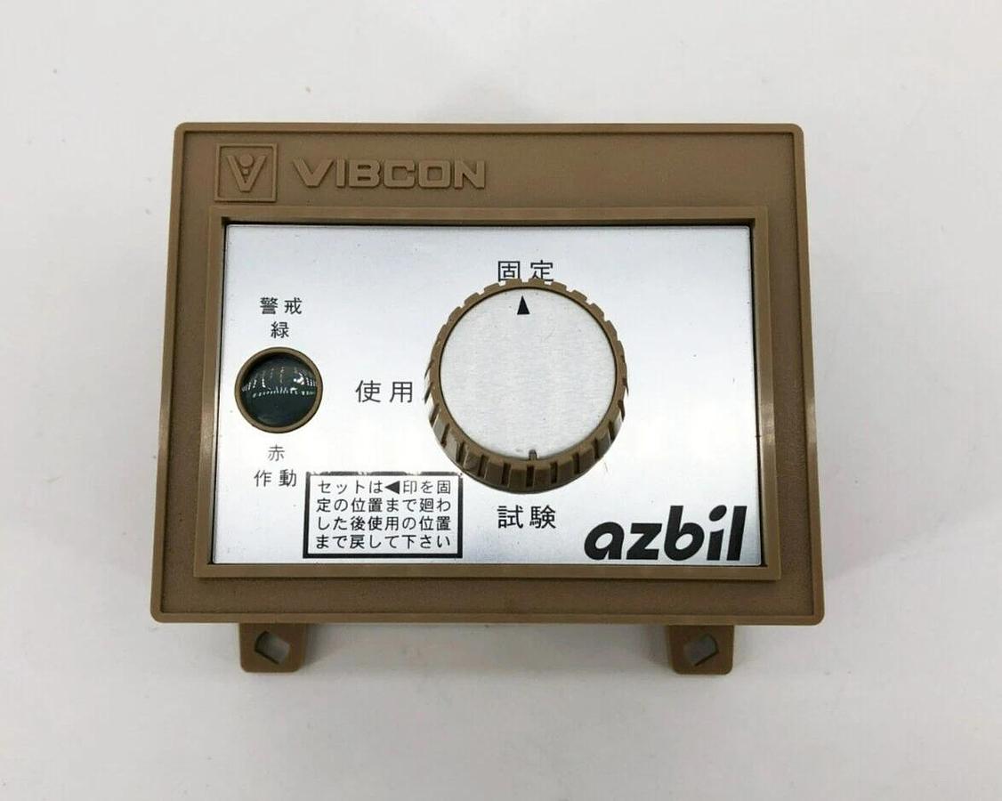 New Azbil V-725 Vibration Detector 6-15A 125/250VAC 50/60Hz