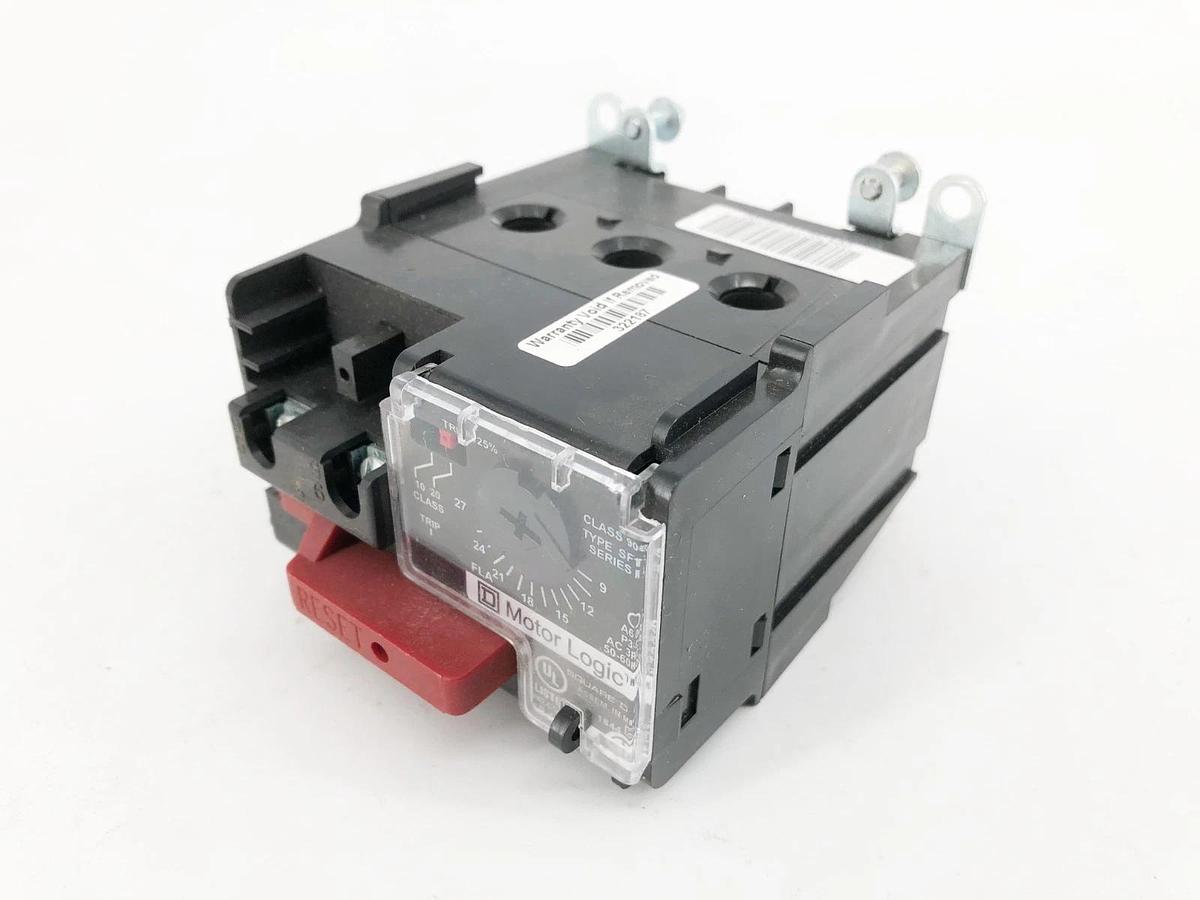 New Square D 9065SF120 Motor Logic Overload Relay 9-27A 600VAC Ser. F