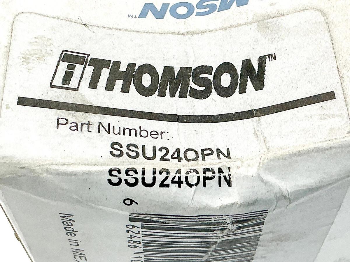 New Thomson SSU24OPN Open Linear Bearing 1-1/2'ID 2-3/8" OD 662486109938