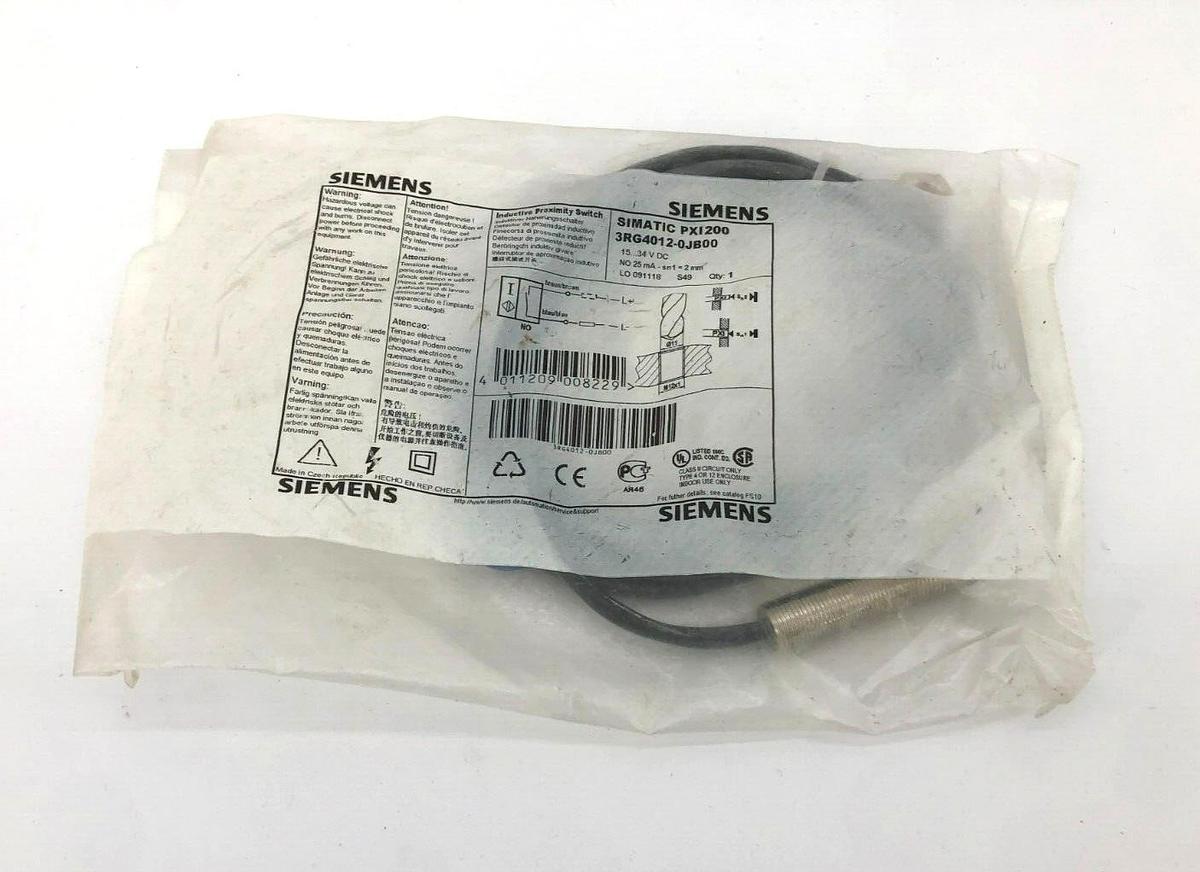 New Siemens 3RG4012-0JB00 Inductive Proximity Switch PXI200