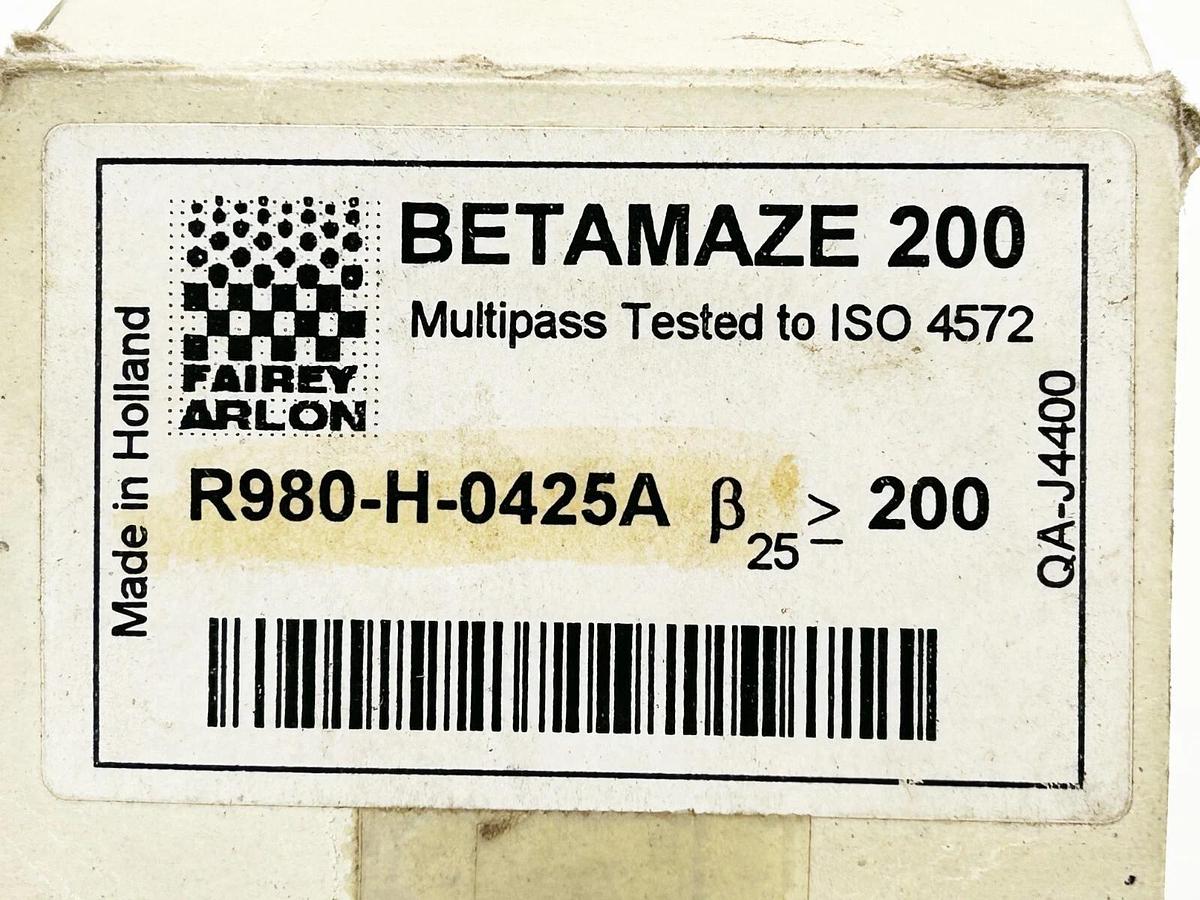 New Betamaze R980-H-0425A Hydraulic Filter Element