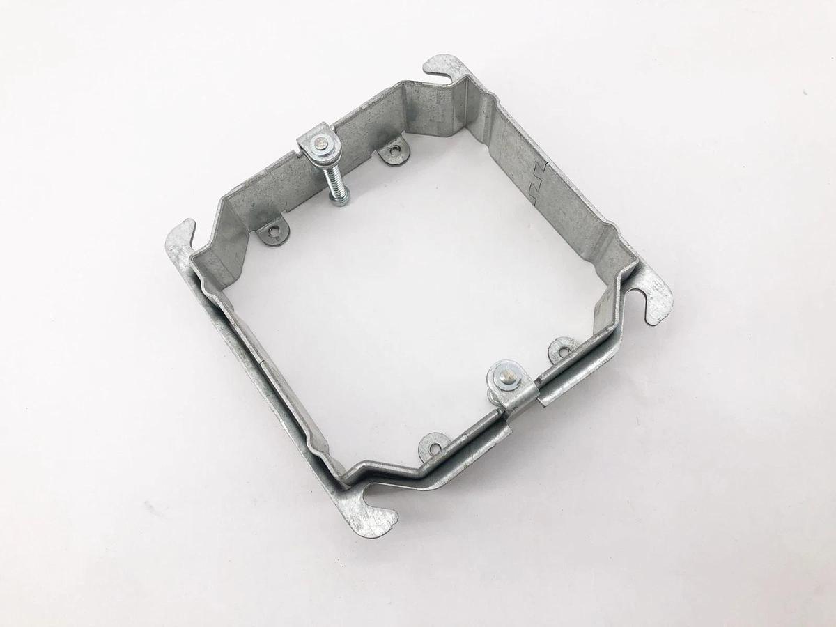 Lot of 2 New Cooper Crouse Hinds 6820760 Adjustable Mud Rings 4" x 1" - No Box