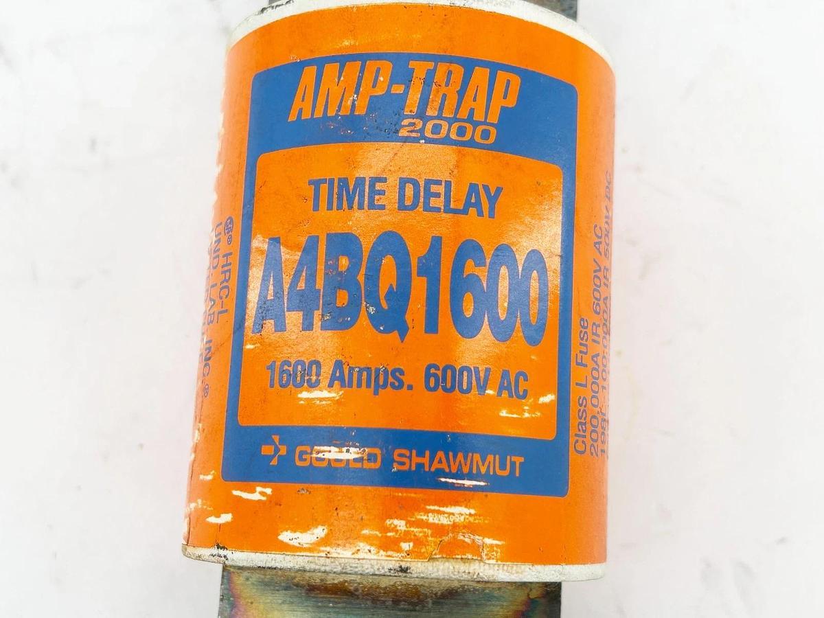 New Gould Shawmut A4BQ1600 Time Delay 1600A 600AC 500VDC - No Box