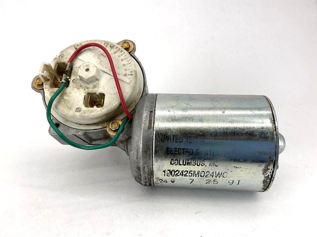 Used United Technologies 1902425M024WC Windshield Wiper Motor 24V