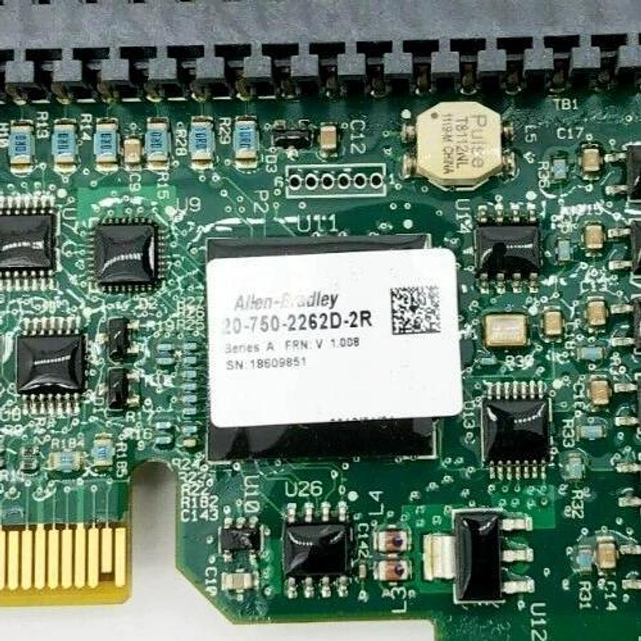 New AB Allen-Bradley 20-750-2262D-2R Ser. A I/O Module 115VAC DIO 2 Relay Out