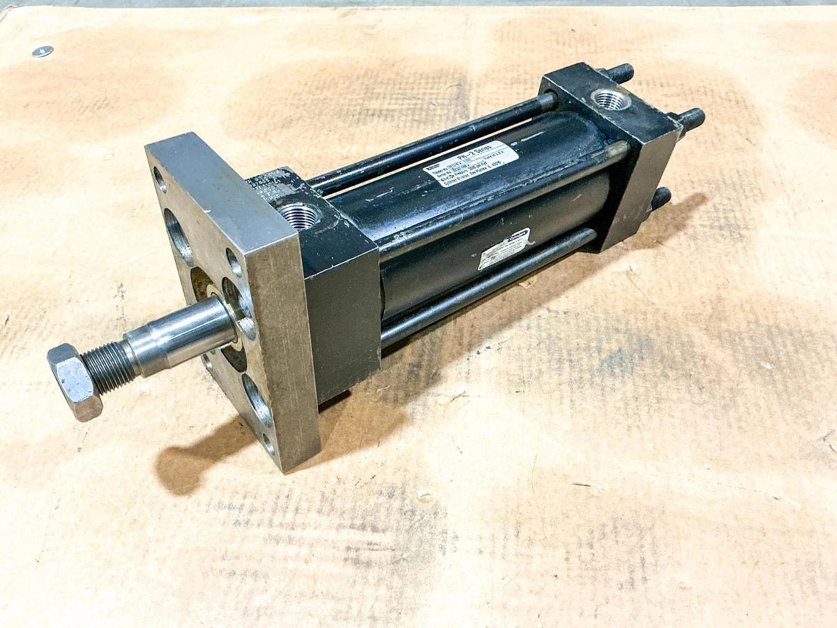 Used Schrader Bellows PFCA16141 6.000 Pneumatic Cylinder 3000PSI 6” Stroke PH-2