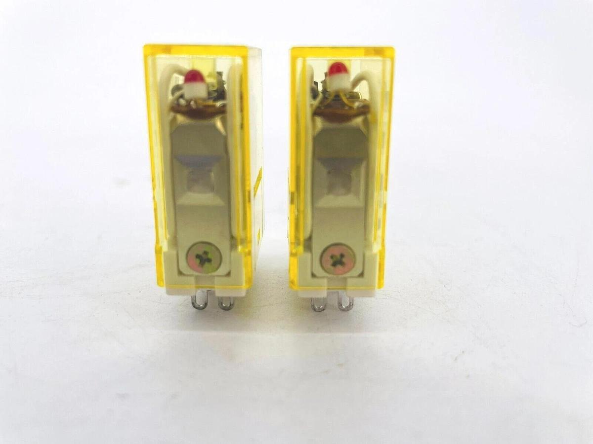 Used Lot of 2 New IDEC RY2S-L Relay DC 24V