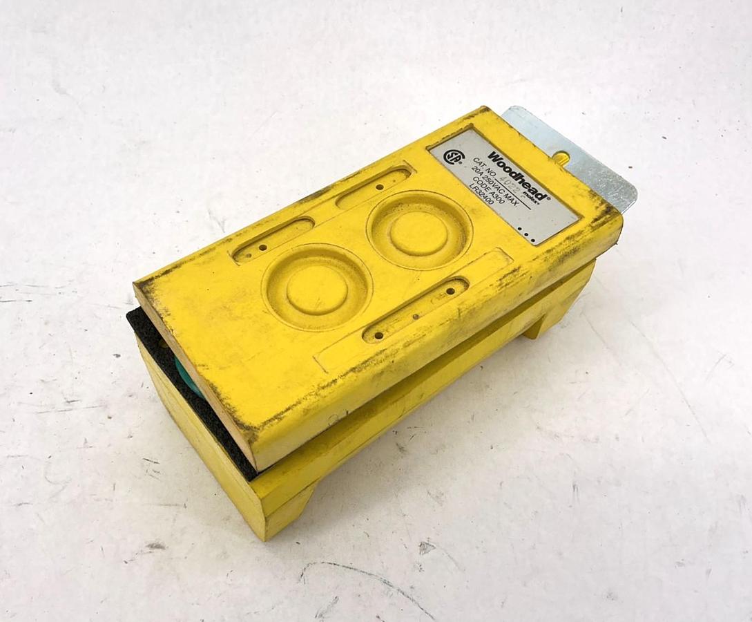 New Woodhead 4022 Pendant Control Station 20A 250V Missing Parts See All Photos