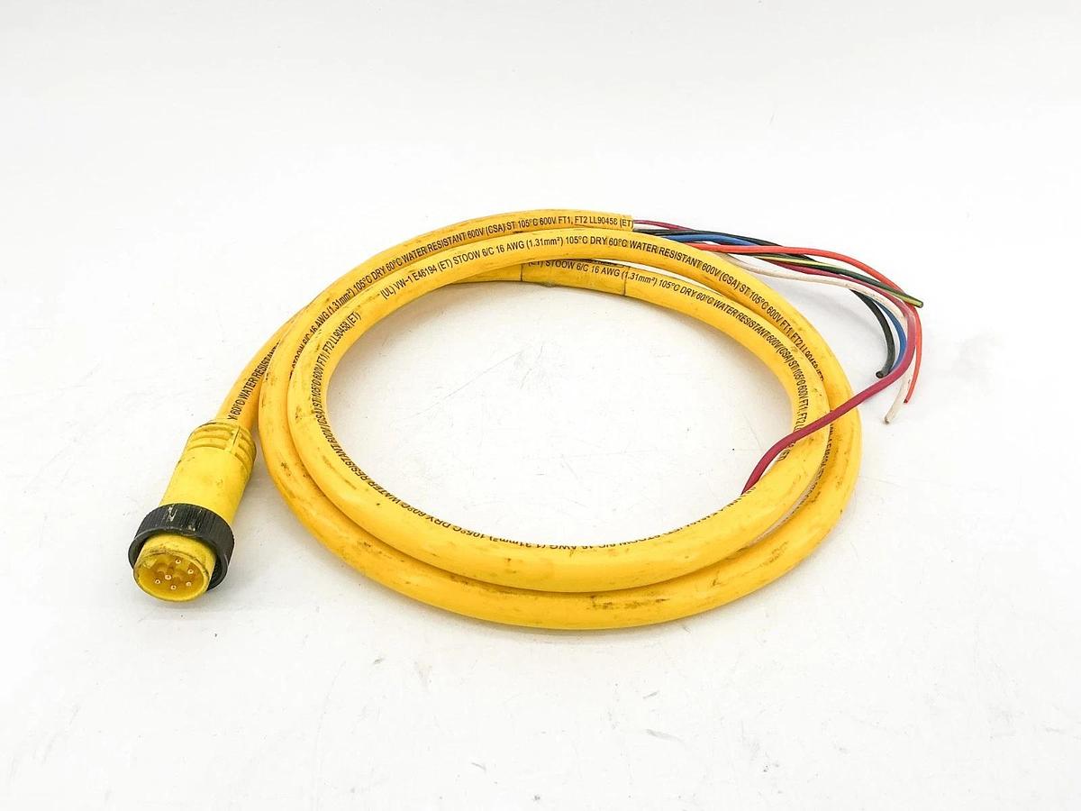 Used Molex 206002A01F060 Cordset 600V 8A 6 Pin