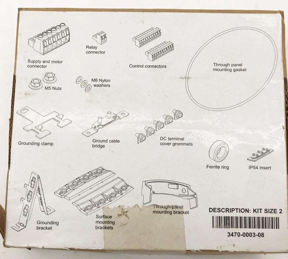 New Control Technologies 3470-0003-08 Size 2 Repair Kit (Incomplete Kit)
