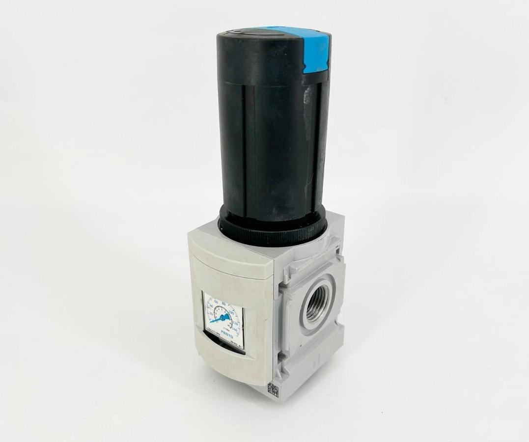 New Festo MS6N-LRB-1/2-D6-AS Filter Regulator Unit 300psi 531820 - No Sightglass
