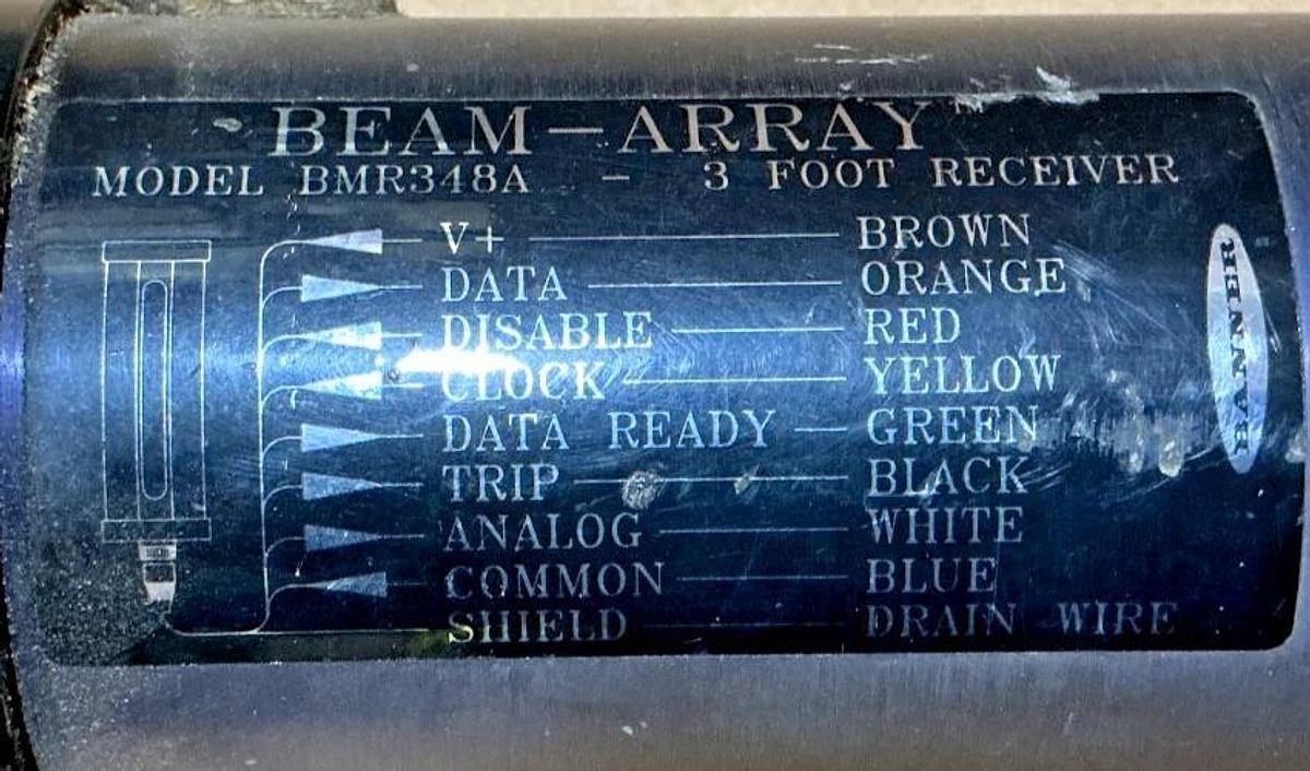 Used Banner BMR348A Beam-Array 3 Foot Receiver Light