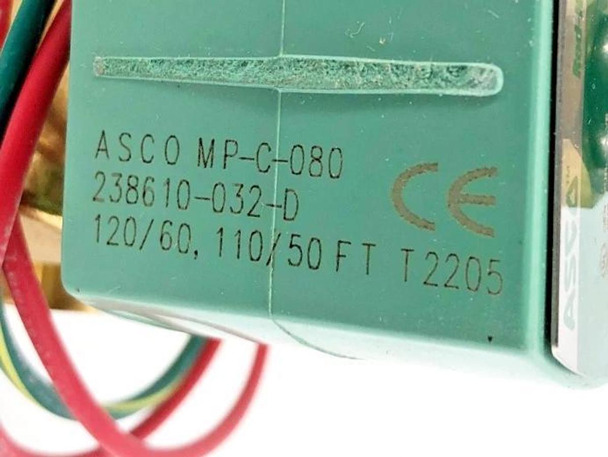 New Asco 8345H003 Solenoid Valve 110/120V 10-150psi 1/4" NPT