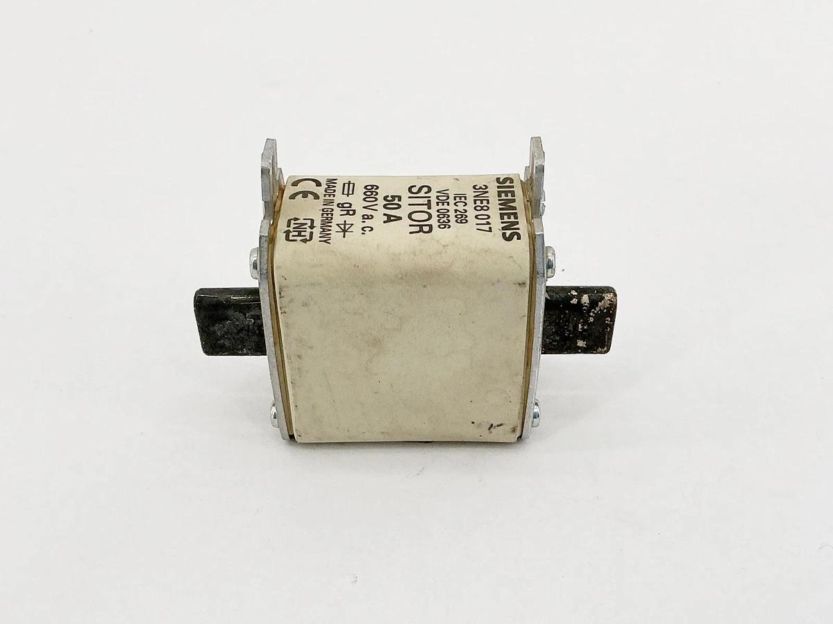 New Siemens 3NE8017 Sitor Fuse 50A 660V - No Box