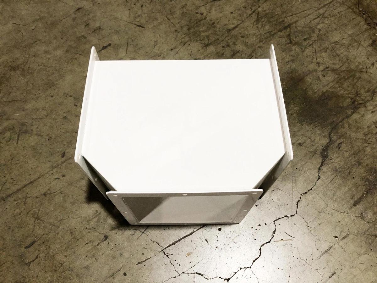New Hoffman Nvent F88WT Tee-Feed Through 8" x 8" White Painted Steel T1224