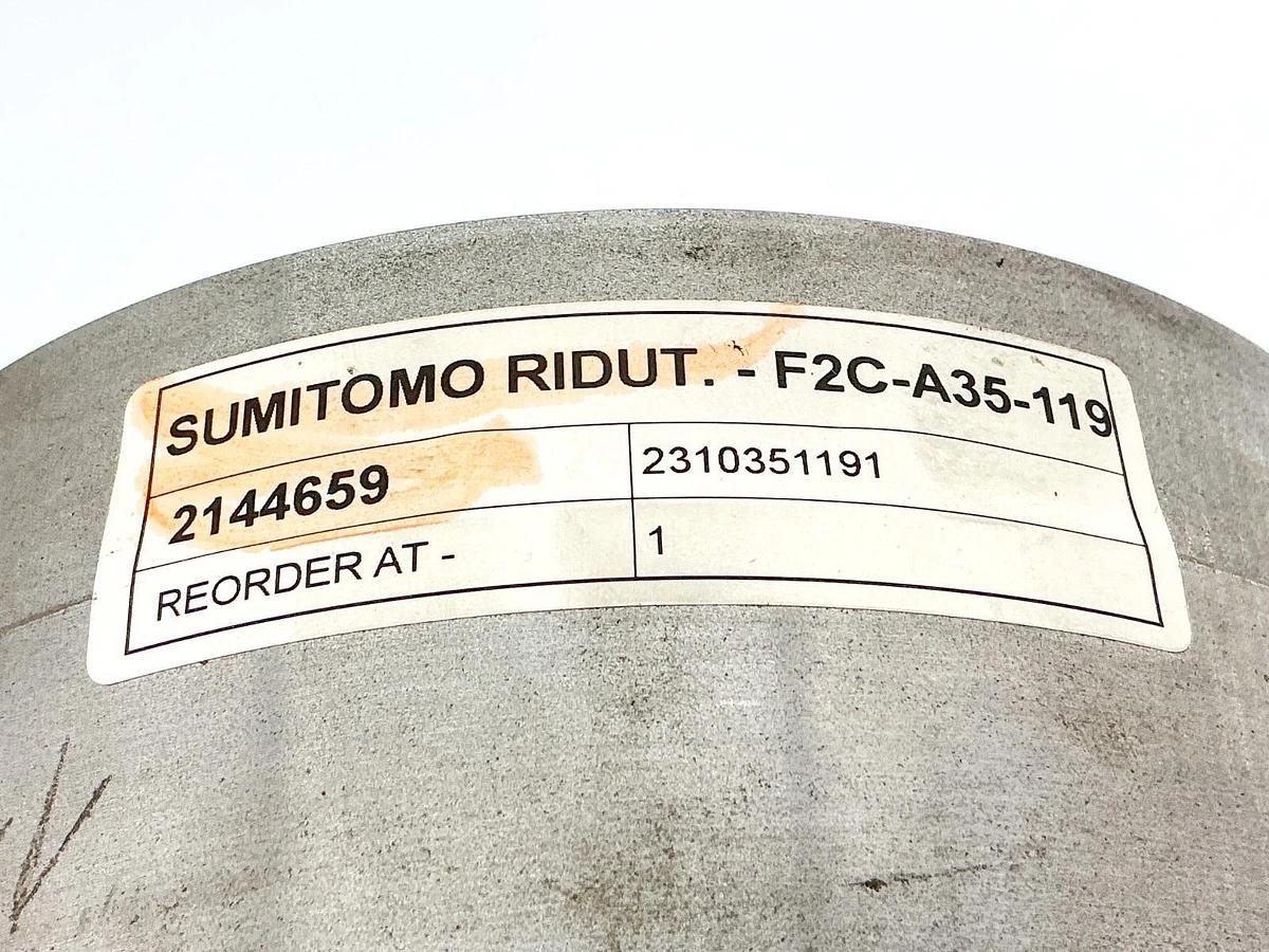New Sumitomo F2C-A35-119 Cycloidal Pinwheel Reducer i = 119 - No Box