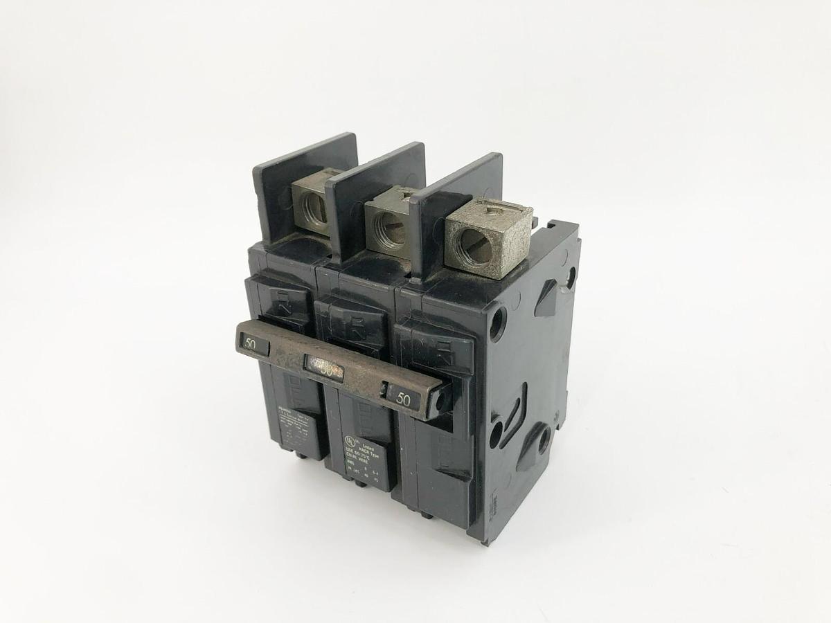 New ITE BQ38050 Circuit Breaker 50A 3 Pole 240V