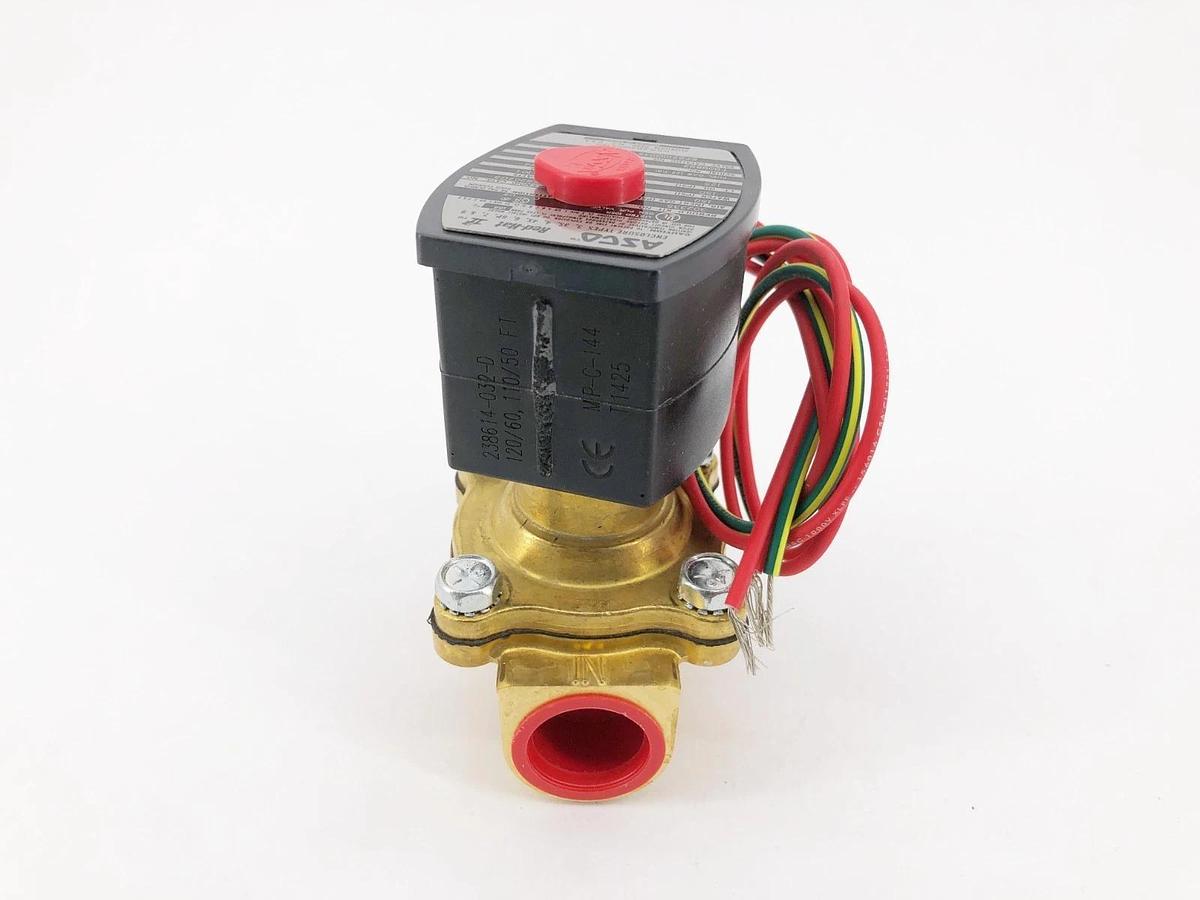 New Asco EF8210G035 110/120V Solenoid Valve 2-Way 3/4" NPT 150psi