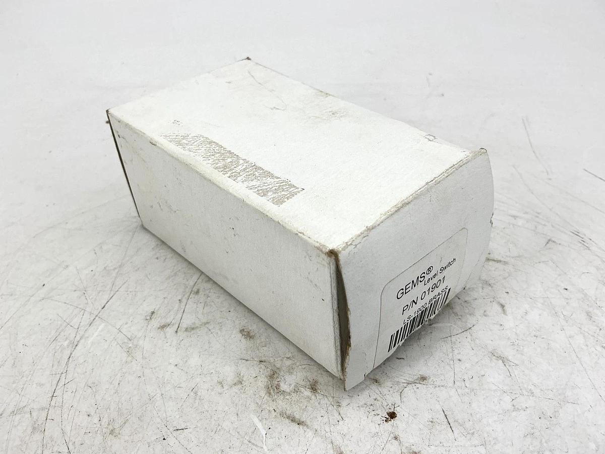 New Gems Sensors 01901 Level Switch 2-Wire Brass 20VA 120/240VAC 0.167A LS-1900