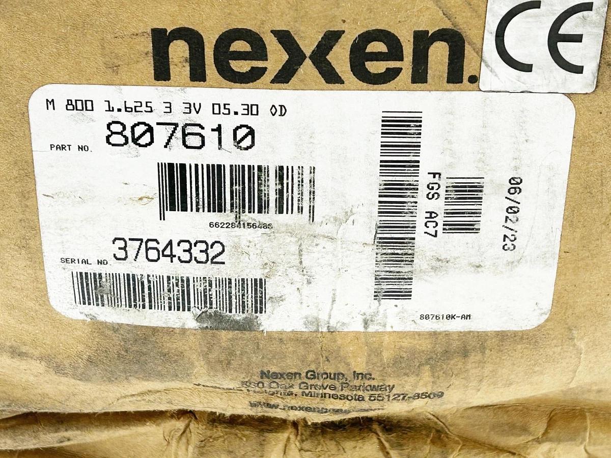 New Nexen 807610 Friction Cutch 3-3V 05.30 OD 1.625