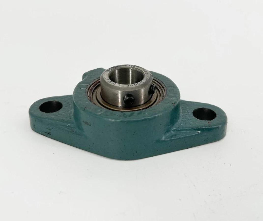 New Dodge F2B-SC-010-NL 124256 Flange Mount Bearing 2-Bolt 5/8" Bore - No Box