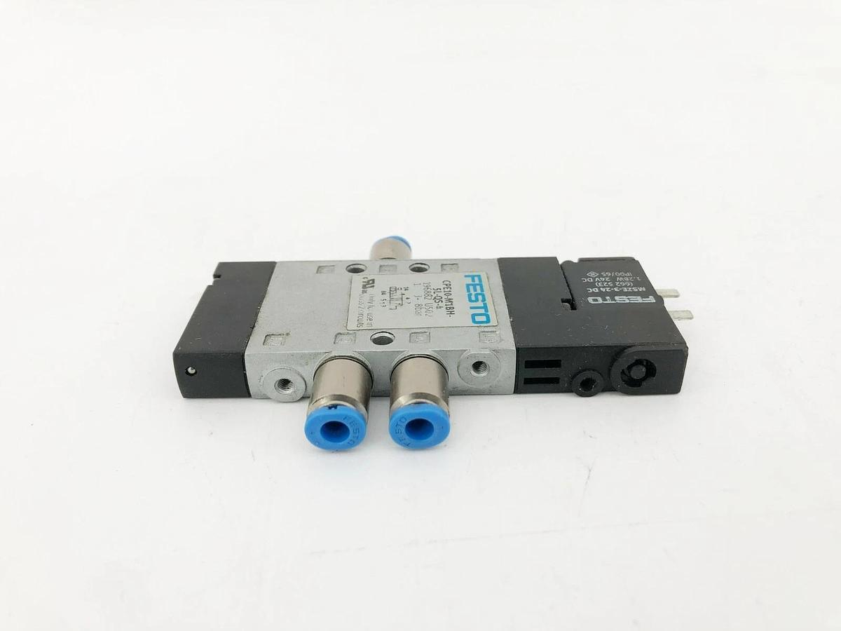 Used Festo CPE10-M1BH-5L-QS-4 Solenoid Valve 196882