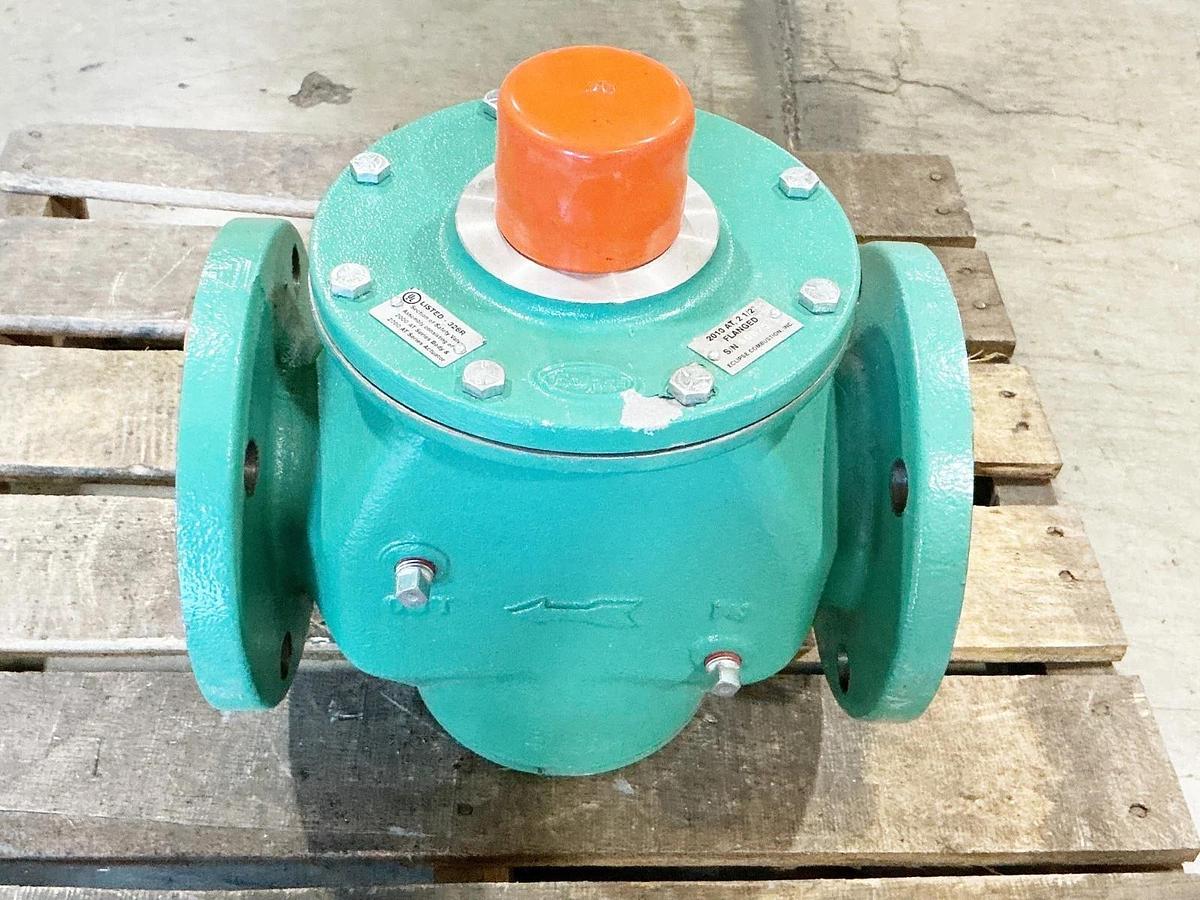 New Eclipse 2010AT Autotite Automatic Gas Shut Off Valve 2-1/2” Flanged 30PSI