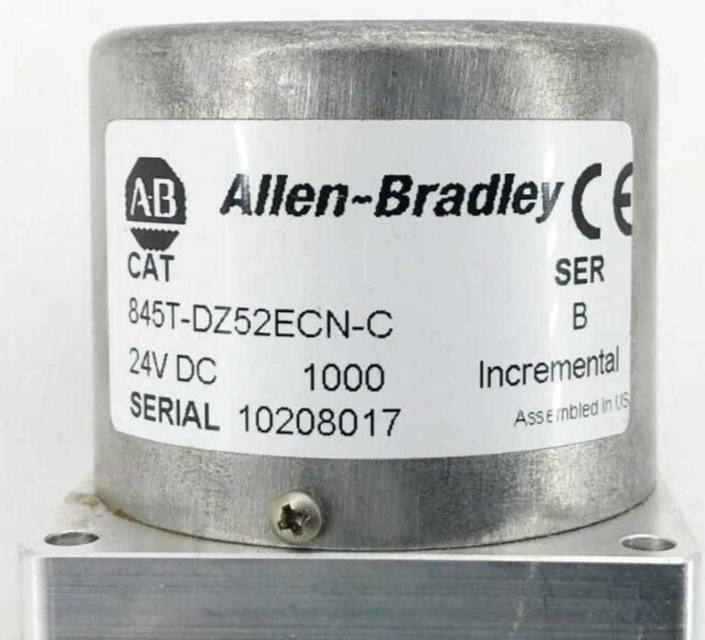 New Allen Bradley 845T-DZ52ECN-C Ser. B Encoder 3/8" Dia. 24VDC In 5VDC DLD Out