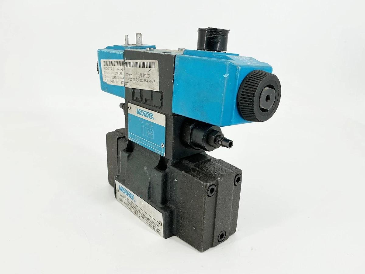 New Vickers DG5S4-022C-2-M-U-H5-20 Solenoid Valve 5000PSI 24VDC 02-362271