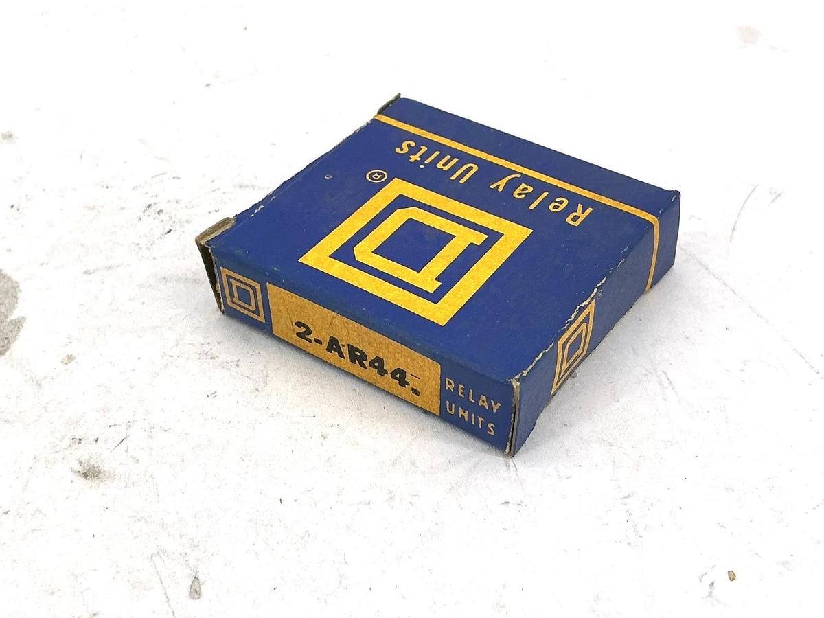 New Square D 2-AR44 Overload Relay Thermal Unit QTY 2 Per Box