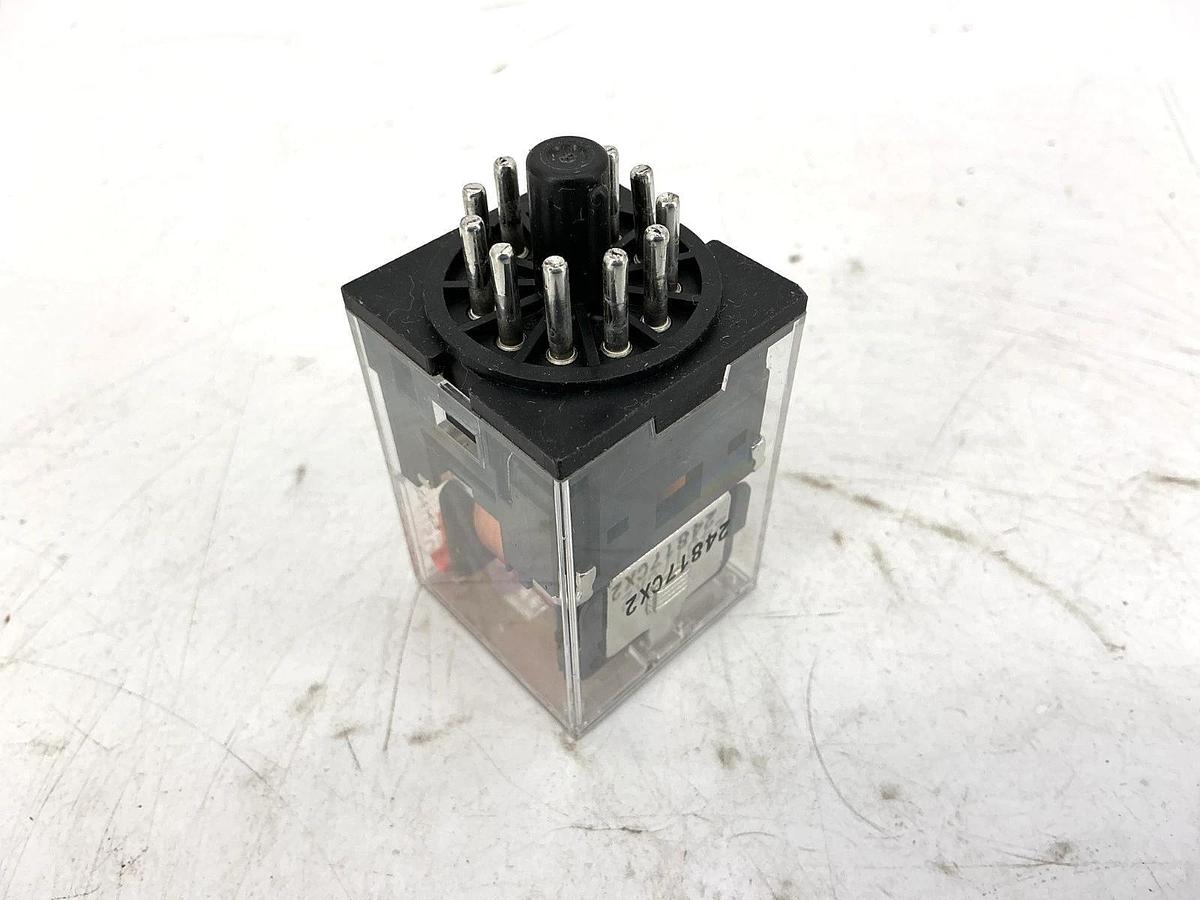 New OMRON MKS3PI-5-AC250 Power Relay 11-Pin 10A 250VAC 50/60HZ MKS3PI-5 - No Box