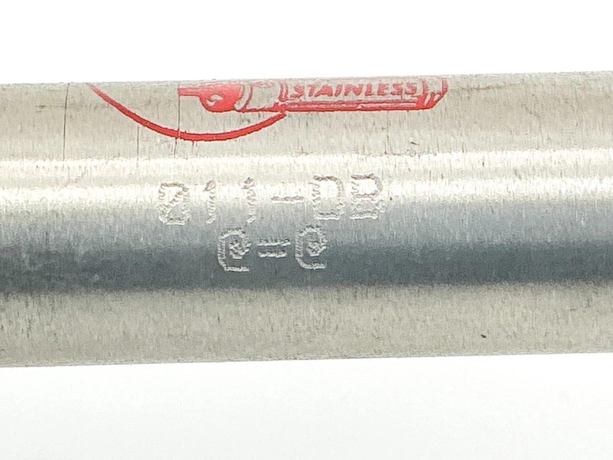 New Bimba 011-DB Pneumatic Cylinder 7/16" Bore 1" Stroke Stainless Steel -No Box