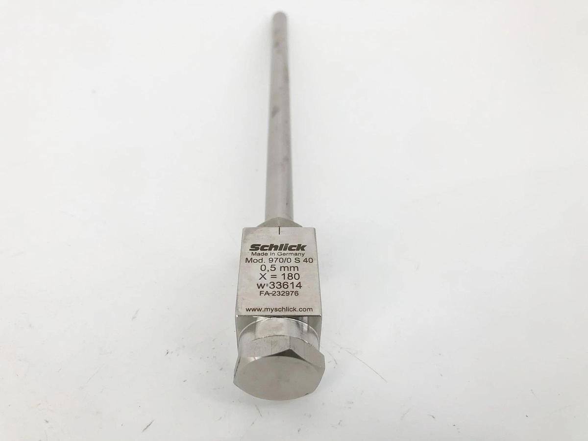 New Schlick 970/0 S 40 Atomizing Nozzle 0.5mm X=180 - No Box