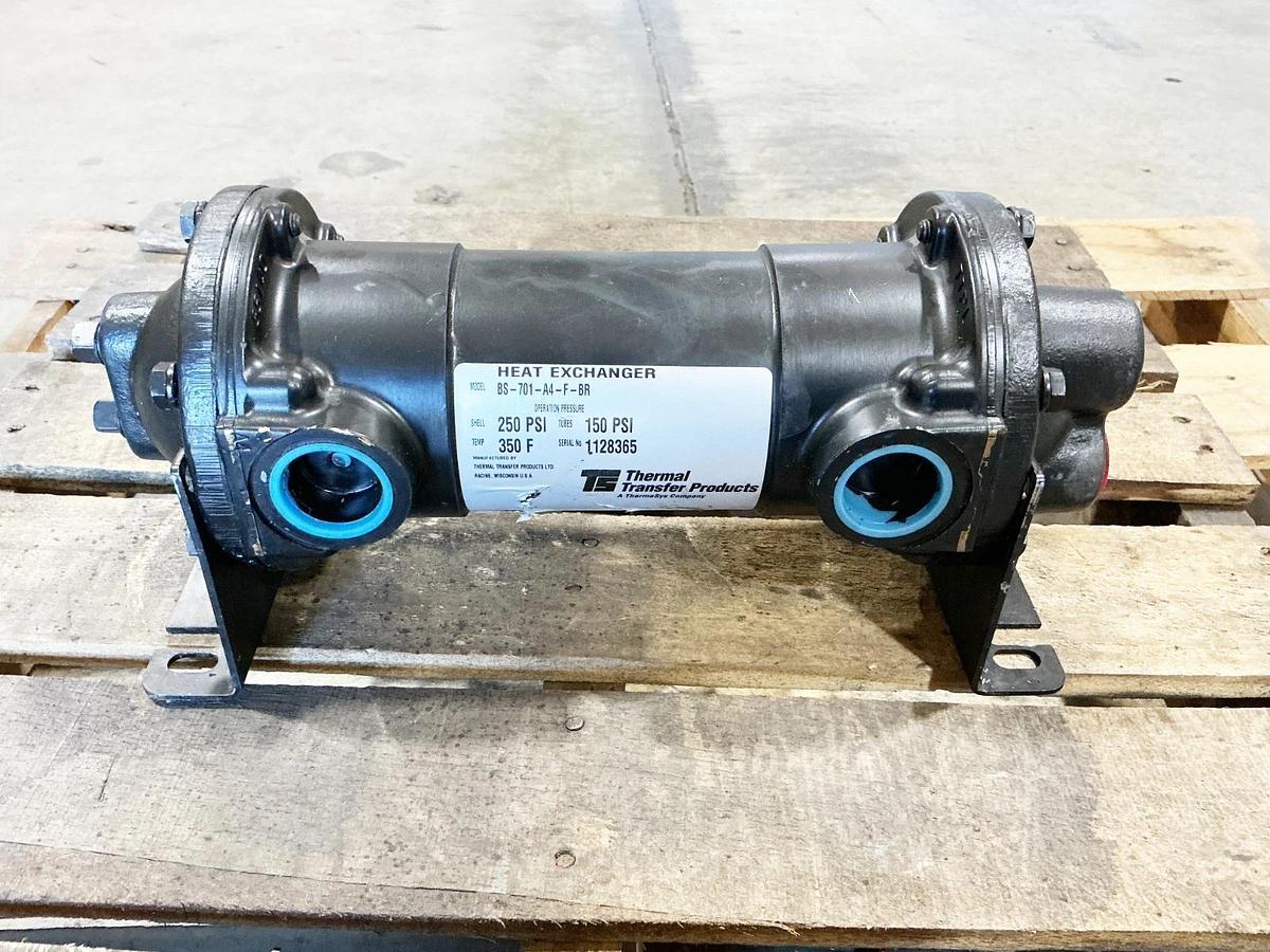 New Thermal Transfer Products BS-701-A4-F-BR Heat Exchanger 250PSI 350Deg