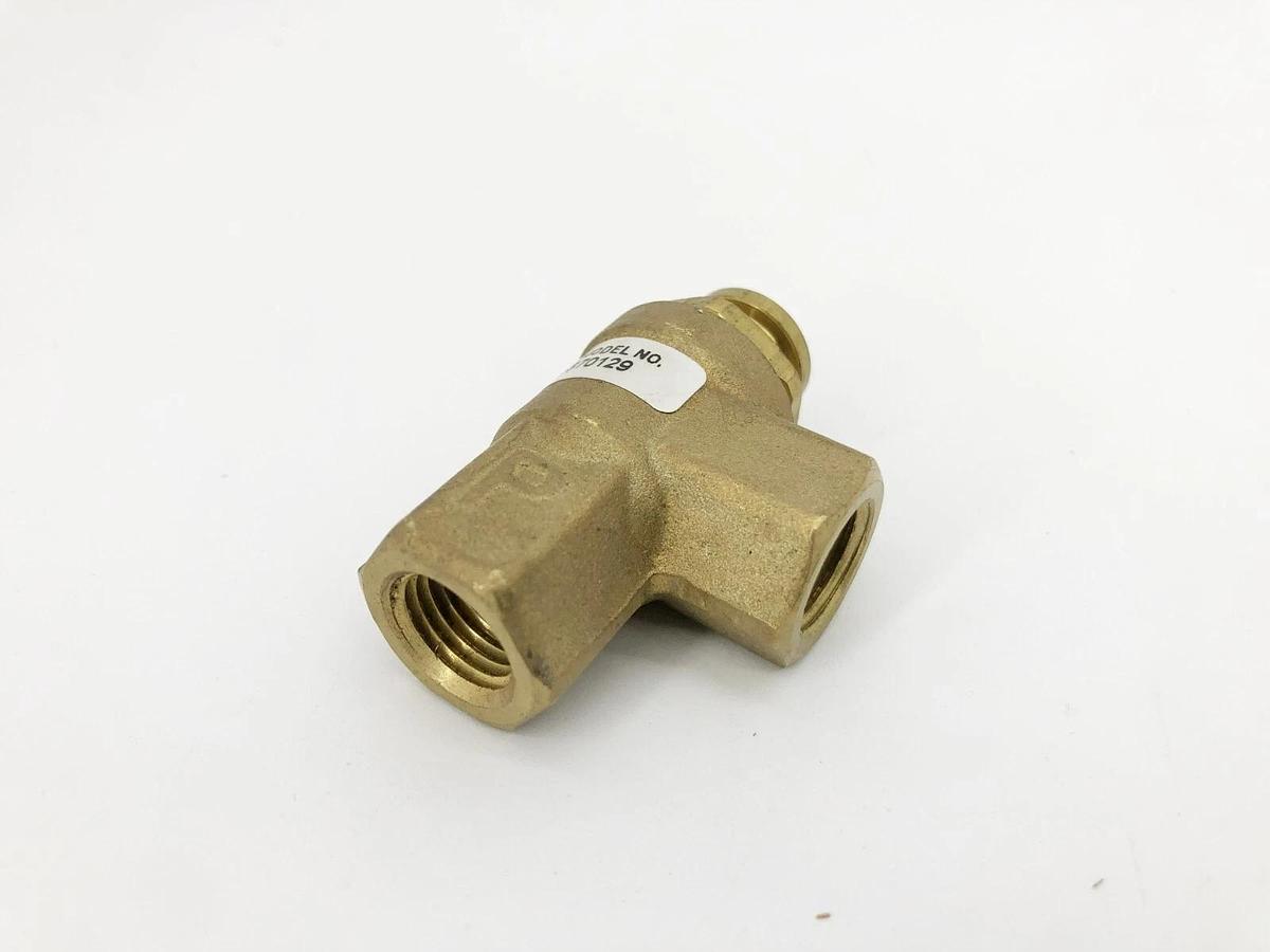 New Parker 81870129 Poppet Valve 3-Way Brass 1/4" NPT
