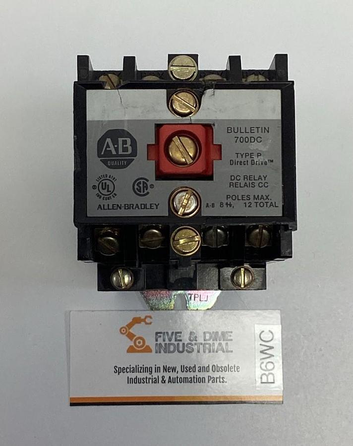 New Allen Bradley 700DC-F400Z1 Ser. B Control Relay 115VDC Coil - No Box