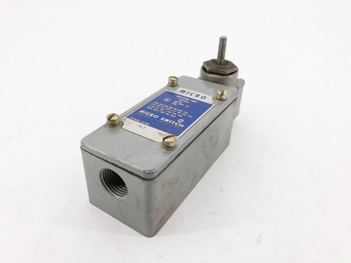 Used Honeywell Microswitch 1ML1 Precision Limit Switch 20A 600VAC