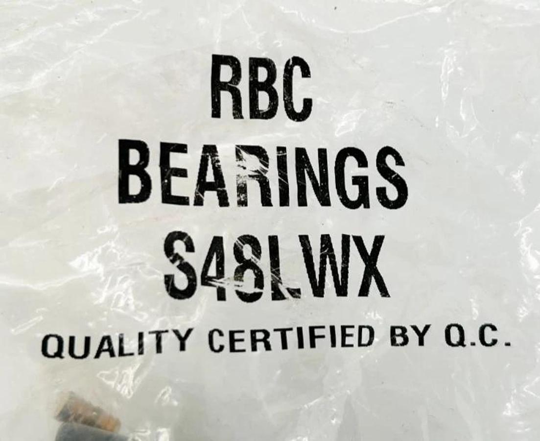 New RBC Bearings S48LWX Cam Follower