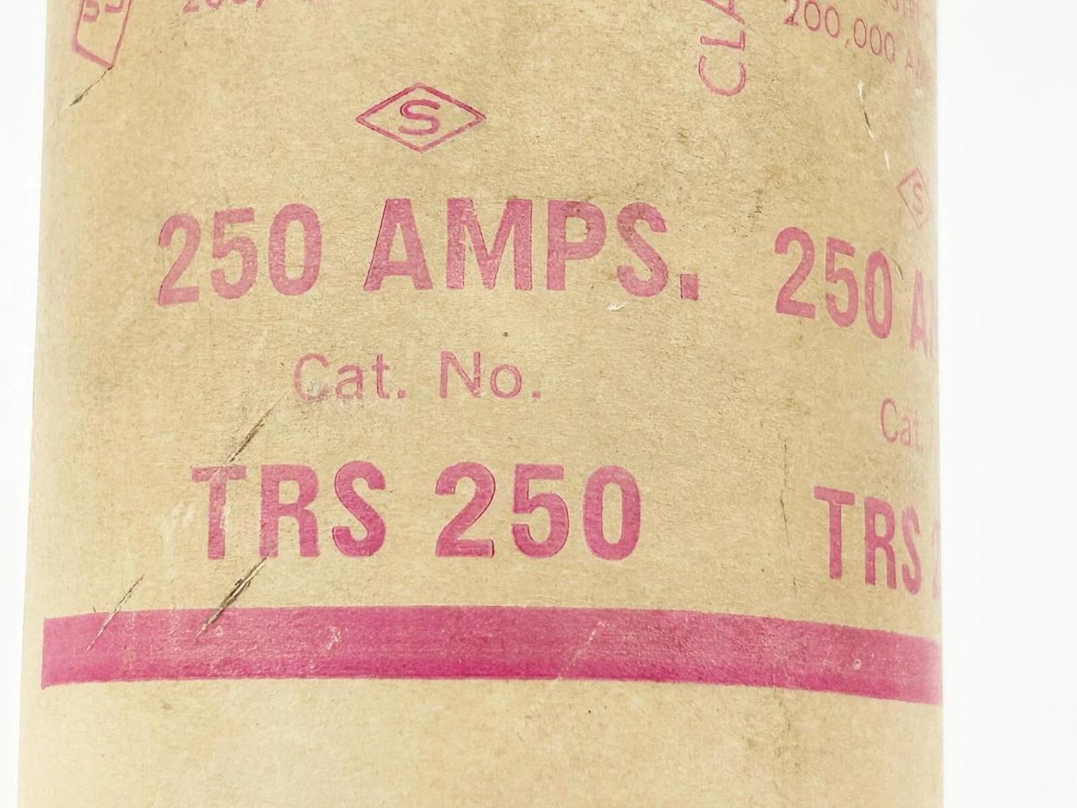Used Gould Shawmut TRS-250 Time Delay Dual Element Fuse 250A 600V Class K5