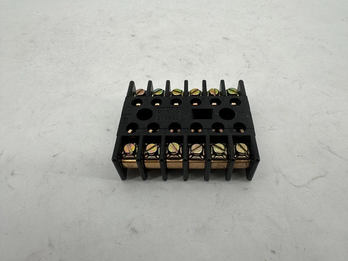 Lot of 2 New Struthers-Dunn 27390 Dunco Relay Socket 12 Pin